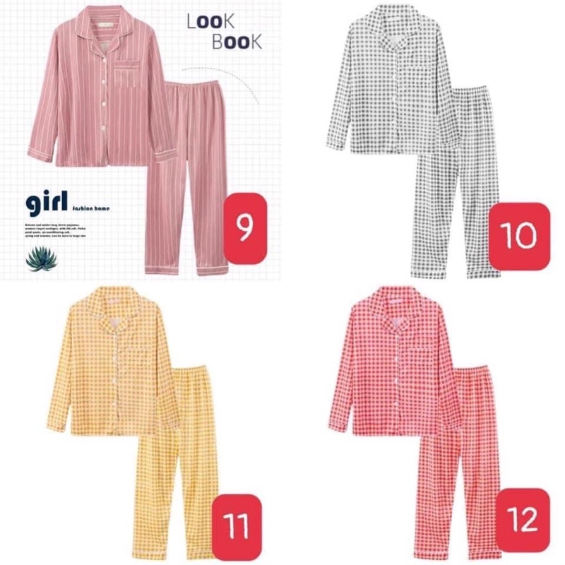 Bộ ngủ pizama cotton