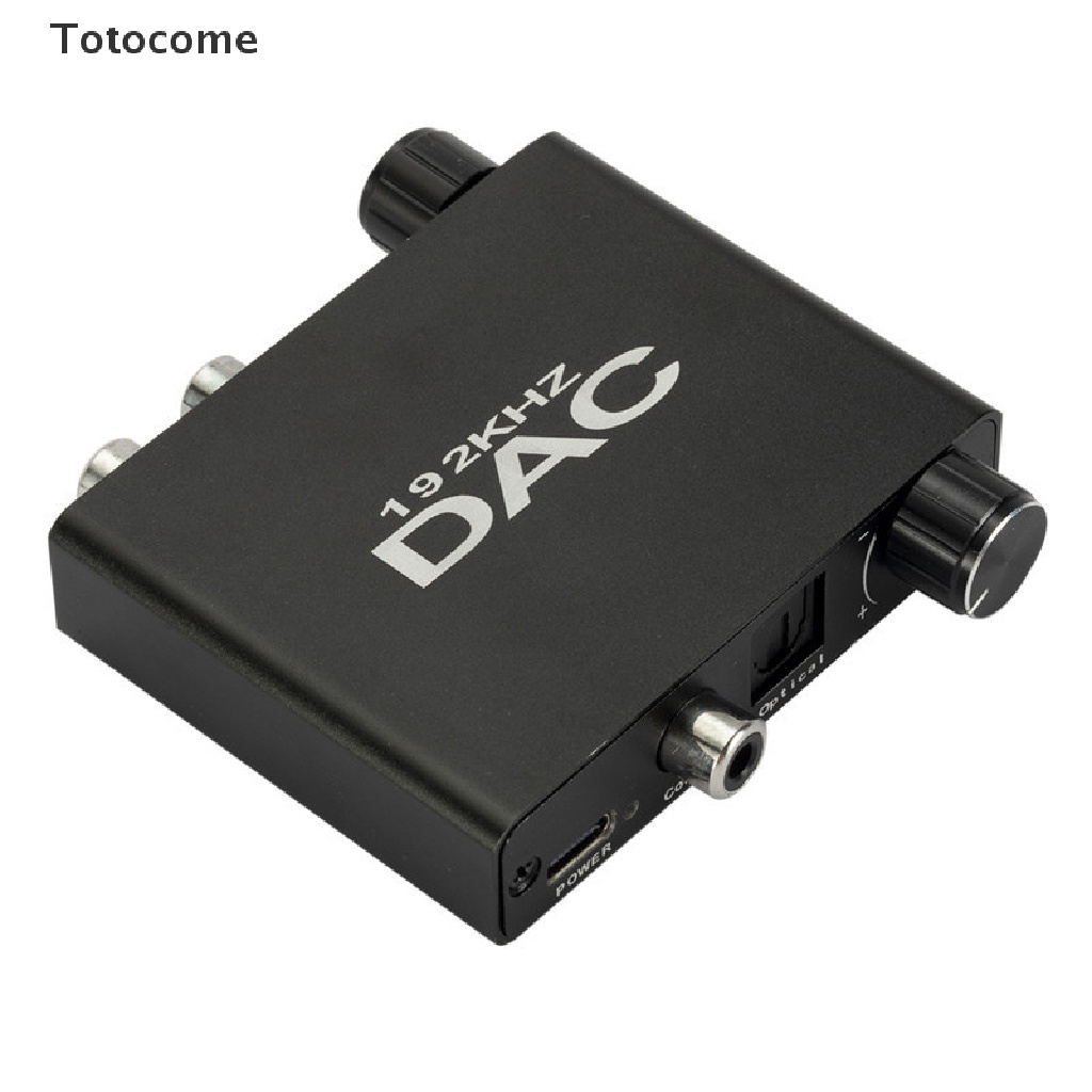 Totocome 192KHz DAC Digital to Analog Audio Converter for PS3 PS4 DVD Home Cinema VN