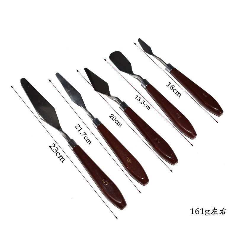 Set 5 dao vẽ, chà láng bánh kem
