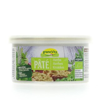 Pate chay thảo mộc hữu cơ GranoVita 125g