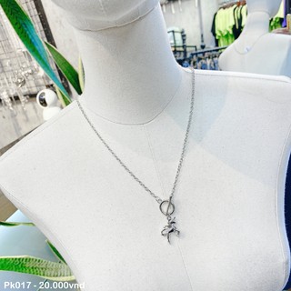 Vòng Cổ Hình Ngựa Khóa Bên - Pk018