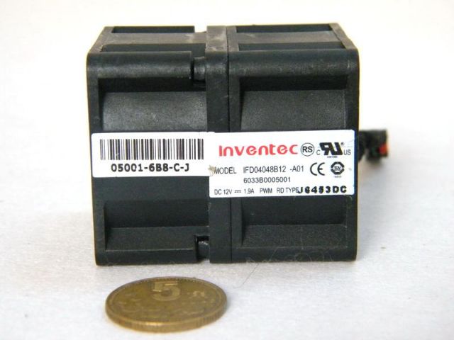 Quạt Invertec 40x40mmx50mm 12V 12w, 1.9A rất mạnh