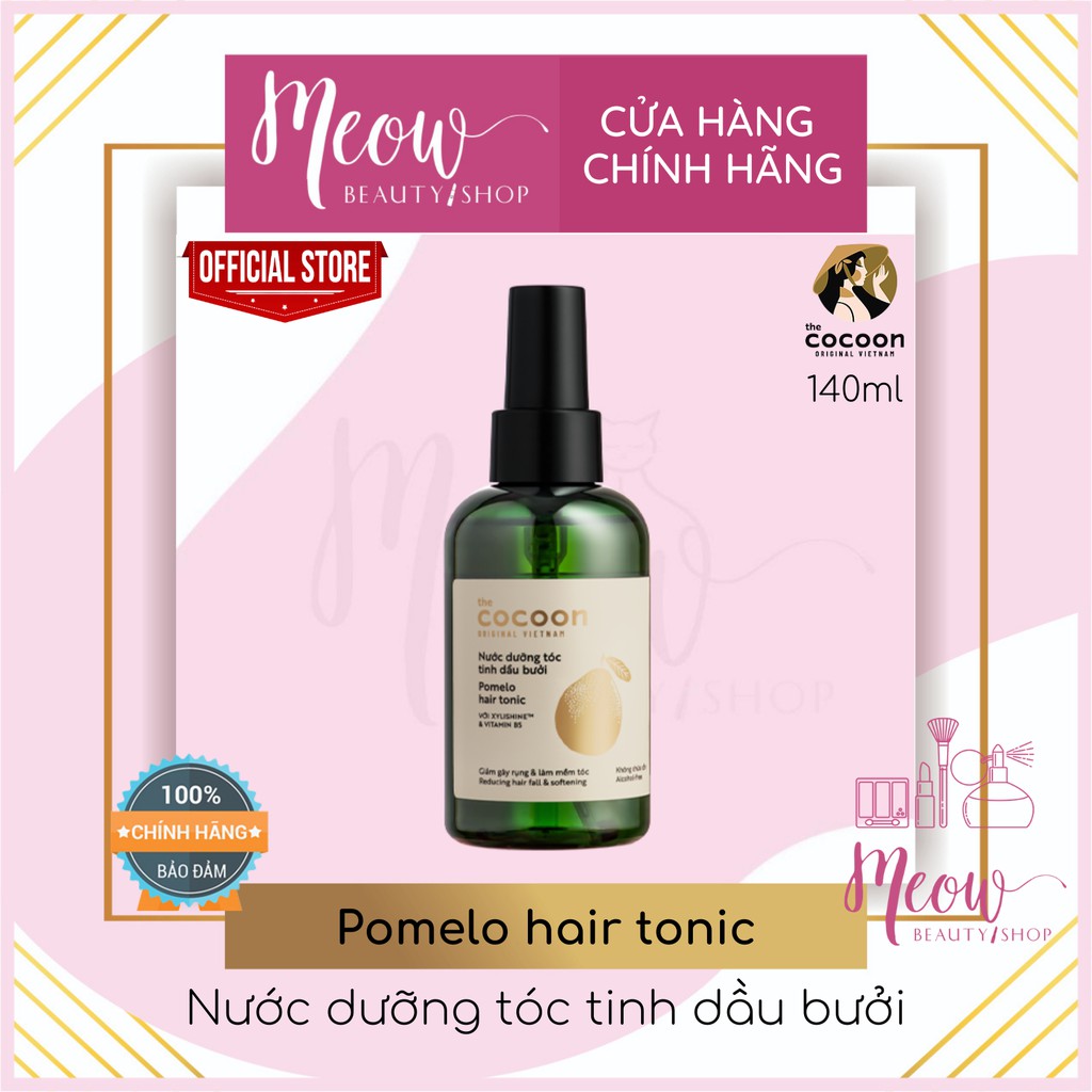 Cocoon - Nước dưỡng tóc tinh dầu bưởi Cocoon 140ml