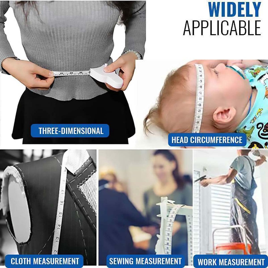 Thước Dây 1.5M Có Thể Thu Gọn Tiện Dụng