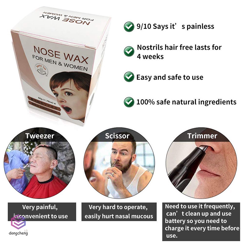 [Hàng mới về] Sáp tẩy lông mũi 50g chuyên dụng cho nam và nữ