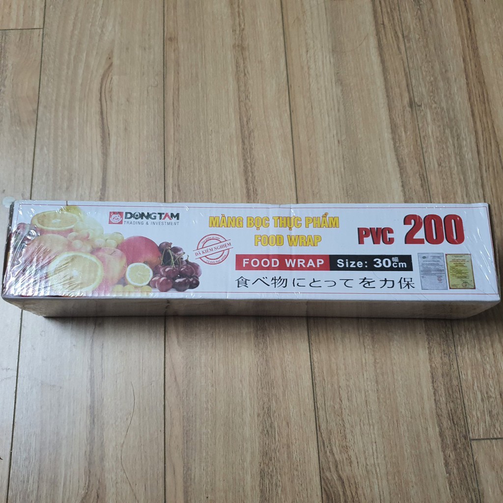 [ BAO GIÁ TOÀN QUỐC ] Màng Bọc Thực Phẩm 30cm Siêu Dai Tiện Dụng Foodwrap 200