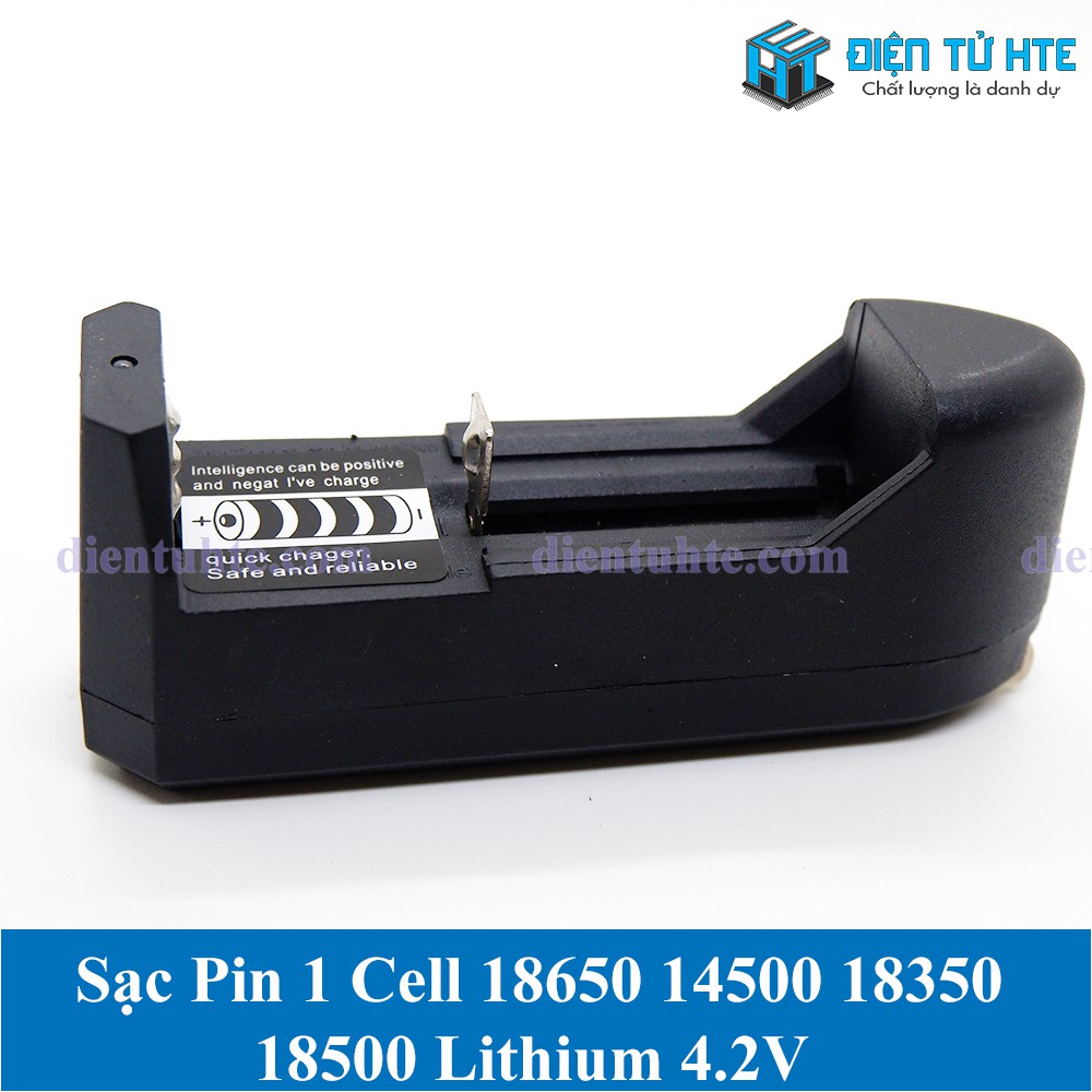 Dock Sạc Pin Lithium 1 Cell 18650 14500 18350 18500 [HTE Quy Nhơn CN2]