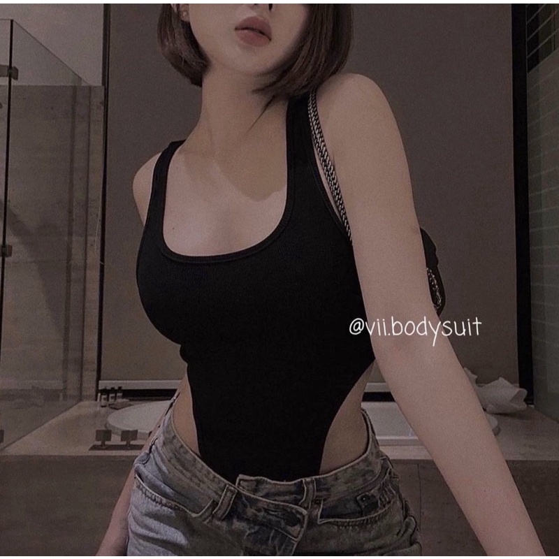 Bodysuit Khoét Eo Sexy Quyến Rũ Viibodysuit