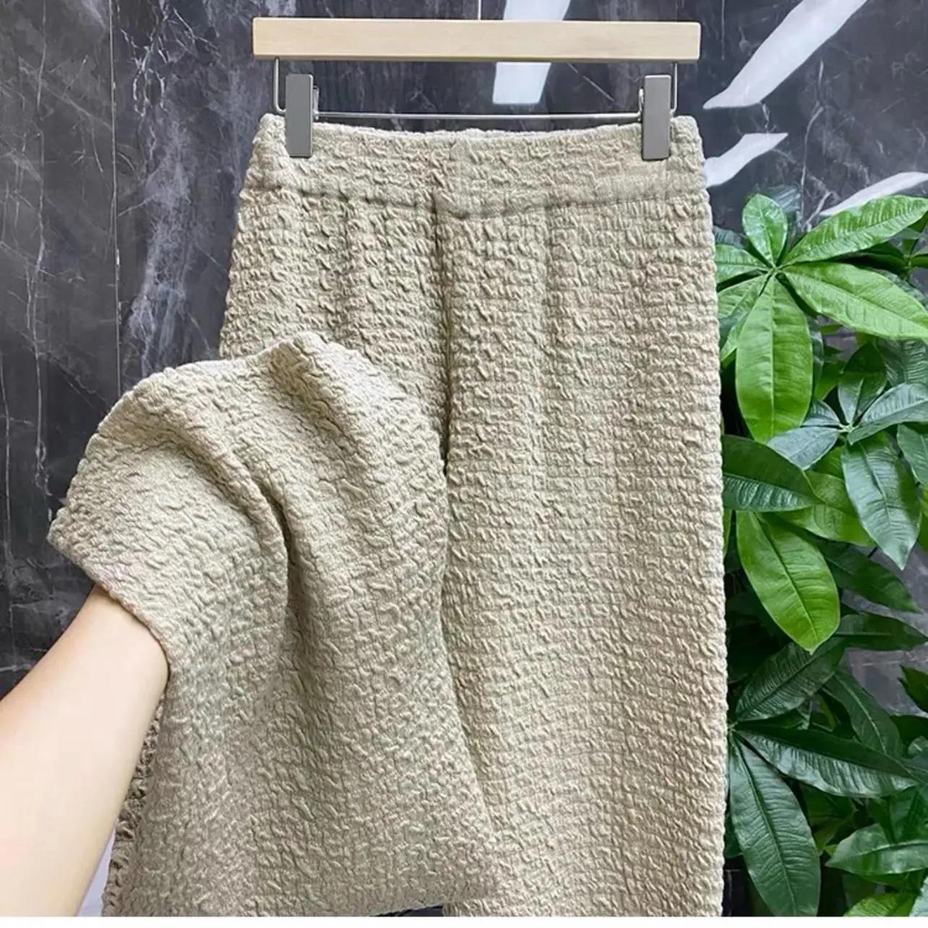 Quần Dài Mỏng Ống Rộng Dáng Suông Thời Trang Xuân Hè Hàng Mới Dành Cho Bạn Nữ Trung Niên