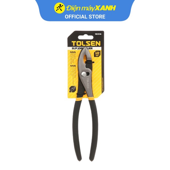 Kìm 2 lỗ Tolsen 25cm inch 10314