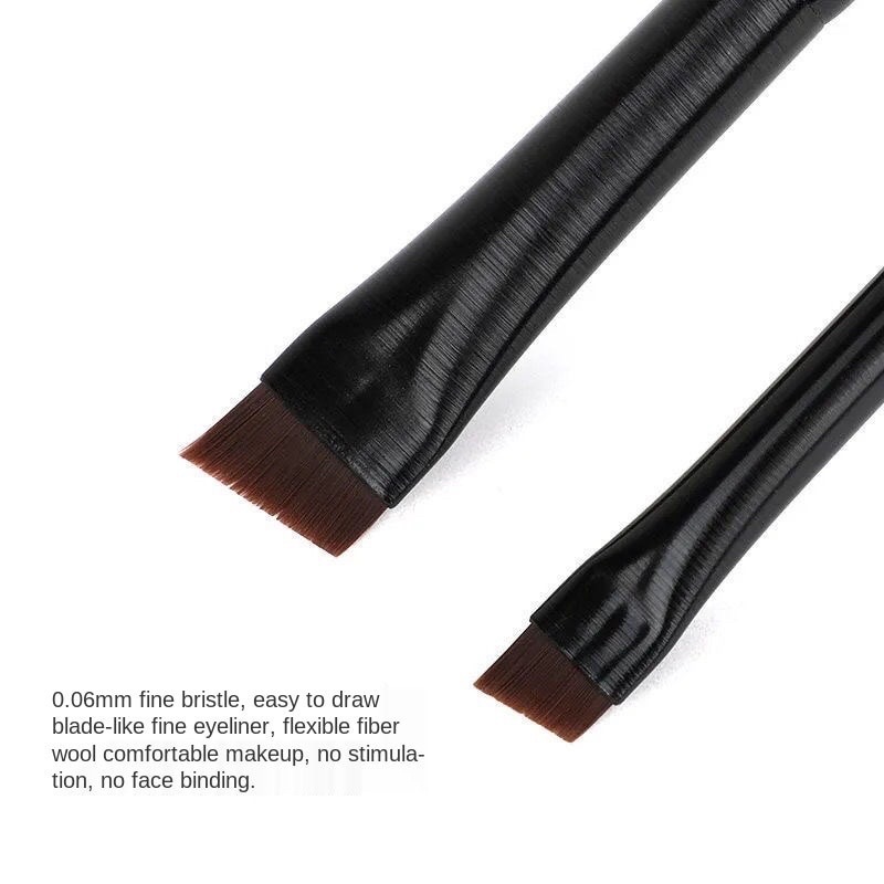 Cọ vẽ eyeliner cọ tém chân mày vát xéo trang điểm chuyên nghiệp