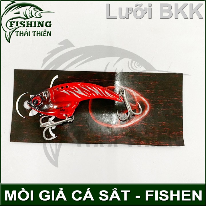 Mồi giả cá sắt mồi chìm Fishen, Mồi giả câu cá lóc,cá chẽm siêu nhạy