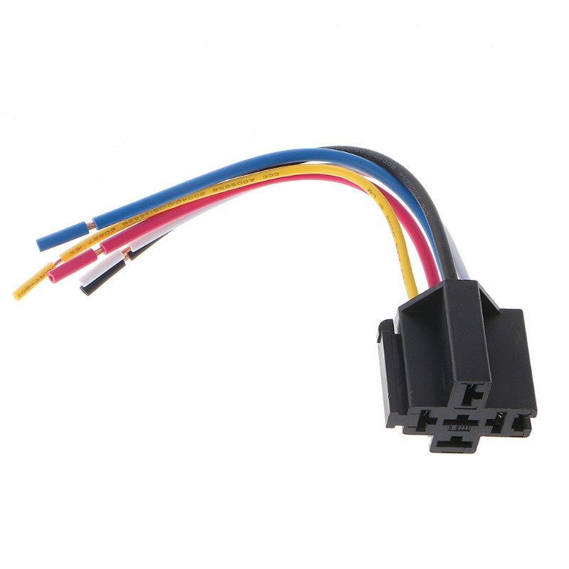 Bệ Đỡ Rơ Le 5 Pin 12v 24v 40a Chuyên Dụng | BigBuy360 - bigbuy360.vn