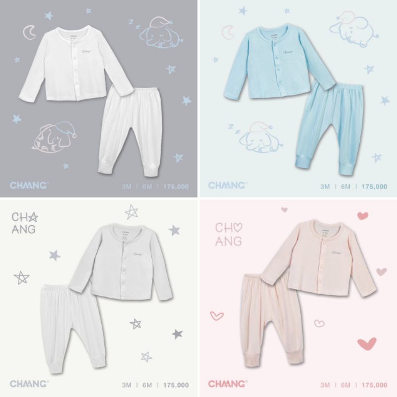 Bộ dài cúc giữa sơ sinh