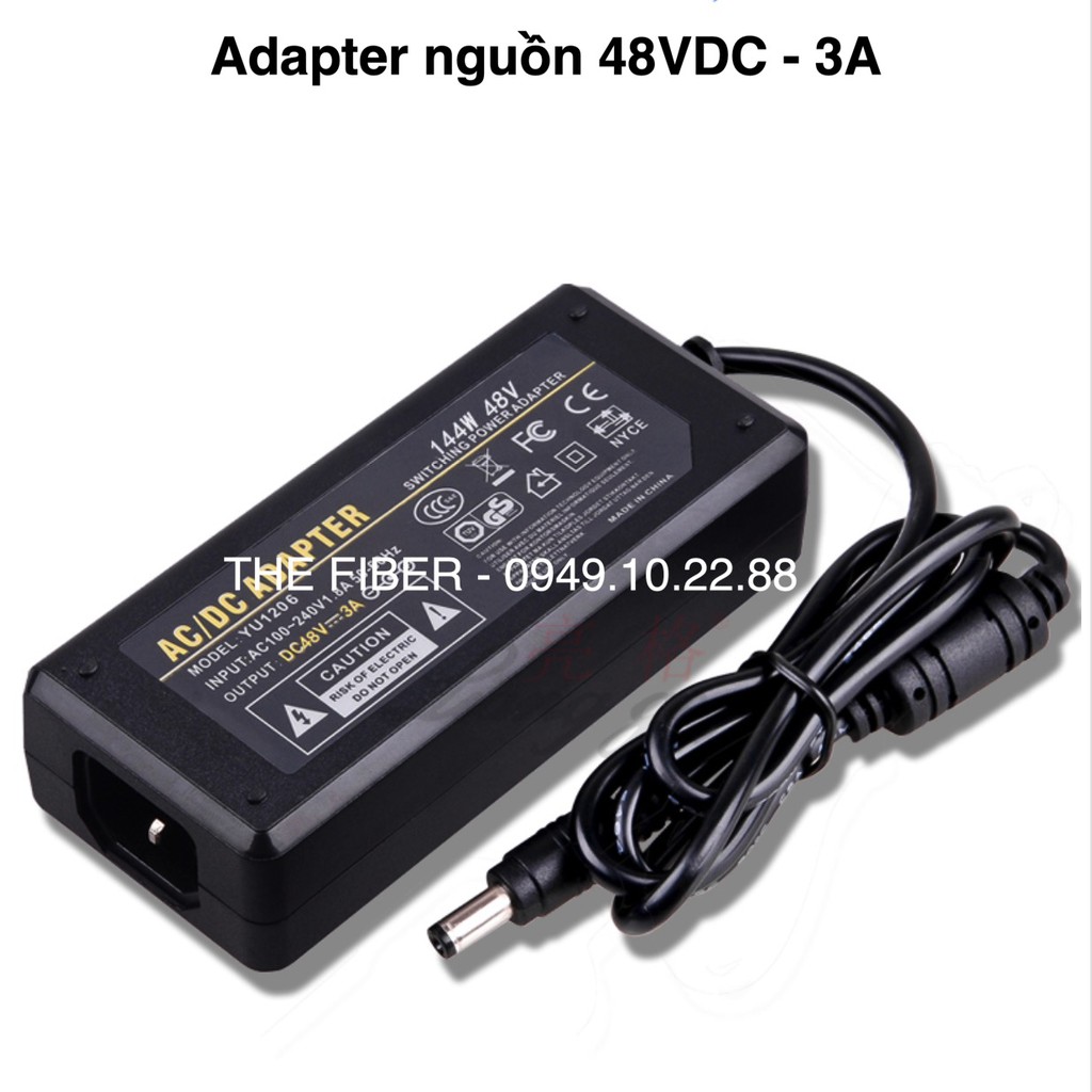 Adapter nguồn 48V 3A 144W - POE