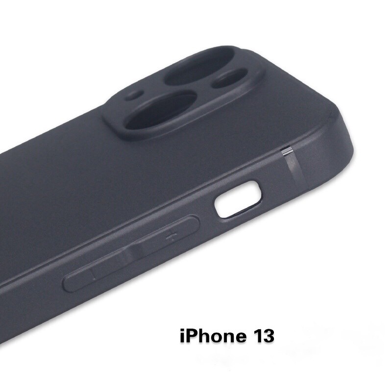 Ốp lưng ip silicon dẻo cạnh vuông đen IP 12/12pro/12promax/13/13pro/13promax/14/plus/pro/promax