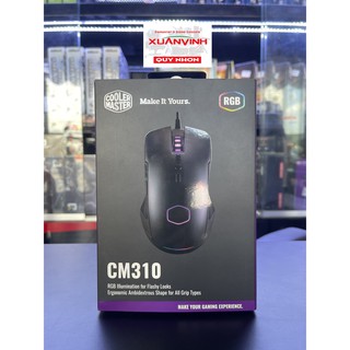 Chuột gaming Cooler Master CM310 led RGB ( thiết kế hầm hố , chắc chắn , BH chính hãng )