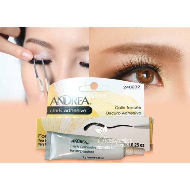 Keo Dán Mi Giả Andrea Dark Adhesive For Strip Lashes