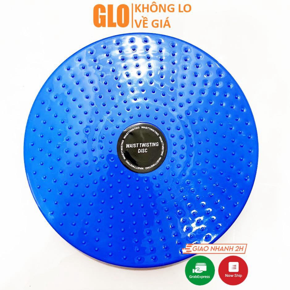 Đĩa Xoay Eo Tập Thể Dục 360 Độ Giúp Giảm Mỡ Bụng, Eo Thon, Cơ Bụng Săn Chắc, Bàn Xoay Eo Nhựa Cứng Siêu Bền