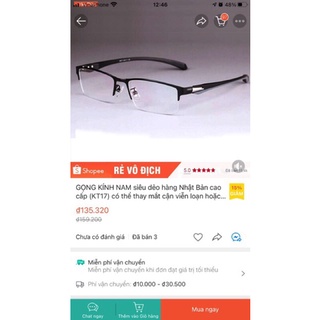 Kính cận tròng 1.75 độ bluecut 1.56