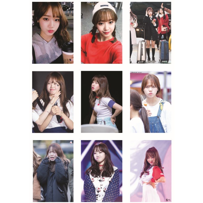 Lomo card ảnh thành viên Weki Meki - Choi YooJung full 81 ảnh