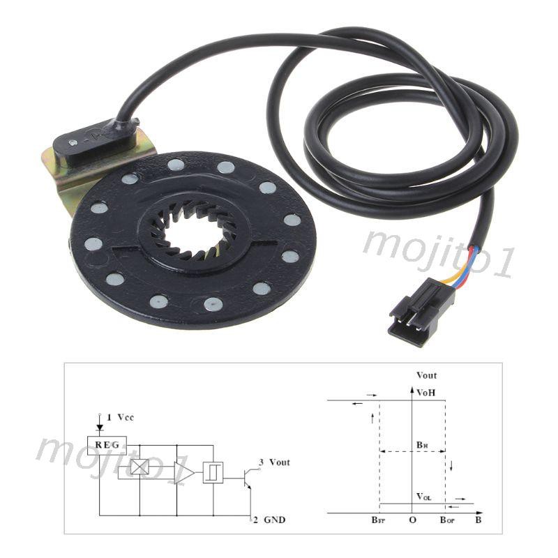 Bộ Cảm Biến Hỗ Trợ Pin Lithium Cho Xe Đạp Điện