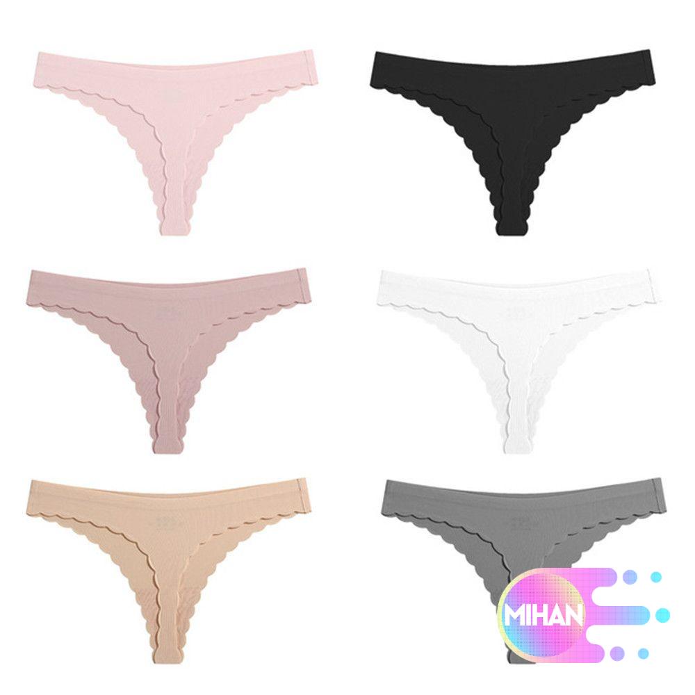 Quần lót lọt khe siêu mỏng thoáng khí không đường may thời trang nữ
