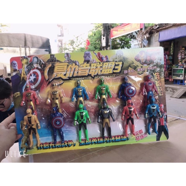 Bộ 12 siêu anh hùng, siêu nhân AVANGER siêu đẹp
