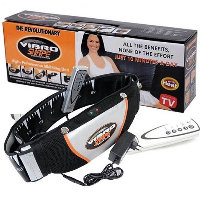 Đai rung massage VIBROSHAPE giảm mỡ bụng hiệu quả