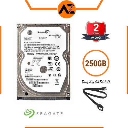 Ổ Cứng Laptop Seagate HDD 160GB / 250GB / 320GB / 500GB (Bảo hành 24 tháng)