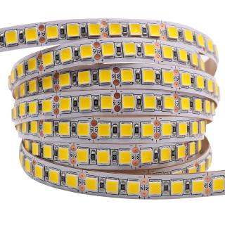 Cuộn dây đèn led smd 5054 5m 120 bóng dc12v 5050 2835 5630 ánh sáng trắng / xanh dương / hồng / đỏ