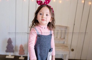 Áo len cổ lọ cho bé size 130