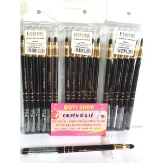 Chì kẻ mắt Eveline Max Precision với đầu mút tán màu