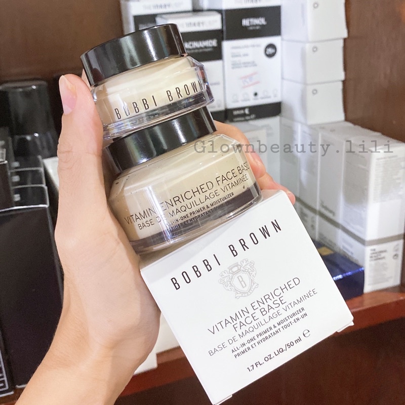 [Date 2024] Kem lót Vitamin Face base của Bobbi Brown 15ml, 50ml, 7ml