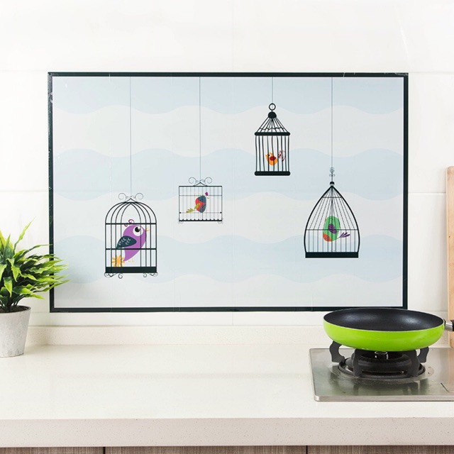 Giấy dán tường bếp chịu nhiệt cỡ 60cm x 90cm