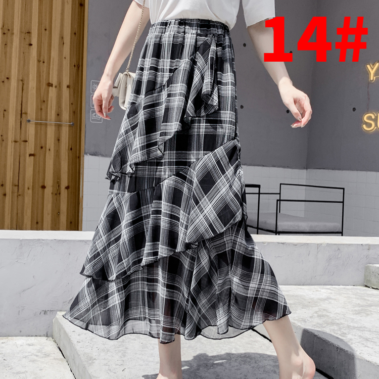 Chân Váy Dài Lưng Cao Thiết Kế Mới Xinh Xắn Thời Trang Dành Cho Nữ