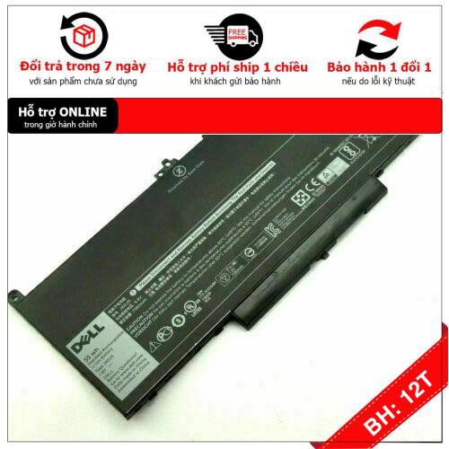 [BH12TH] ⚡️[Pin zin] Pin Dell Latitude E7270 E7470 MC34Y 242WD GG4FM J60J5 PDNM2 Pin Zin