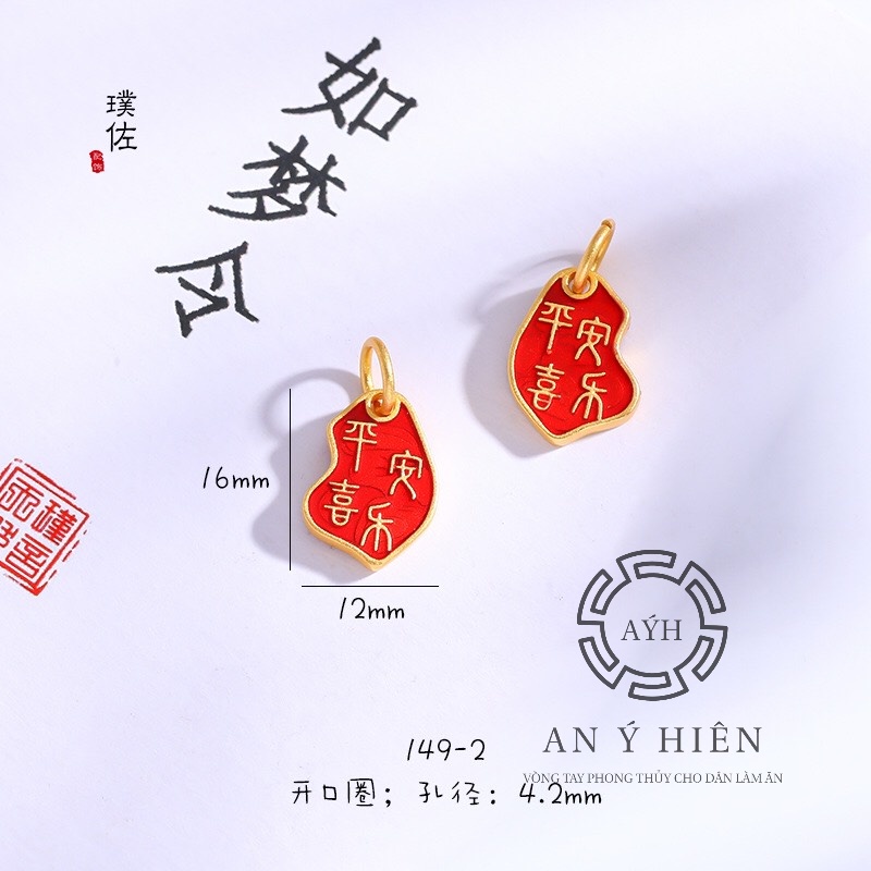 Charm tranh thư pháp nhân sinh #C281 ( An Ý Hiên)