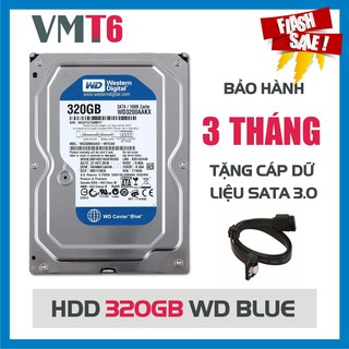 Ổ cứng HDD WD Blue 320GB - Bảo hành 3 tháng !