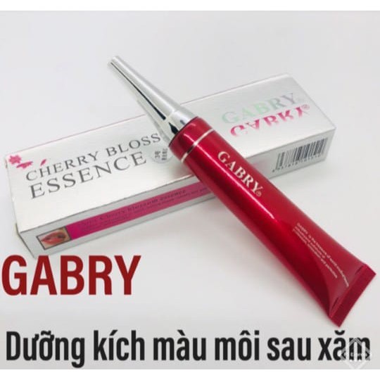 Dưỡng Kích Màu Môi Sau Phun Xăm GABRY 3 Màu Đỏ - Cam - Hồng