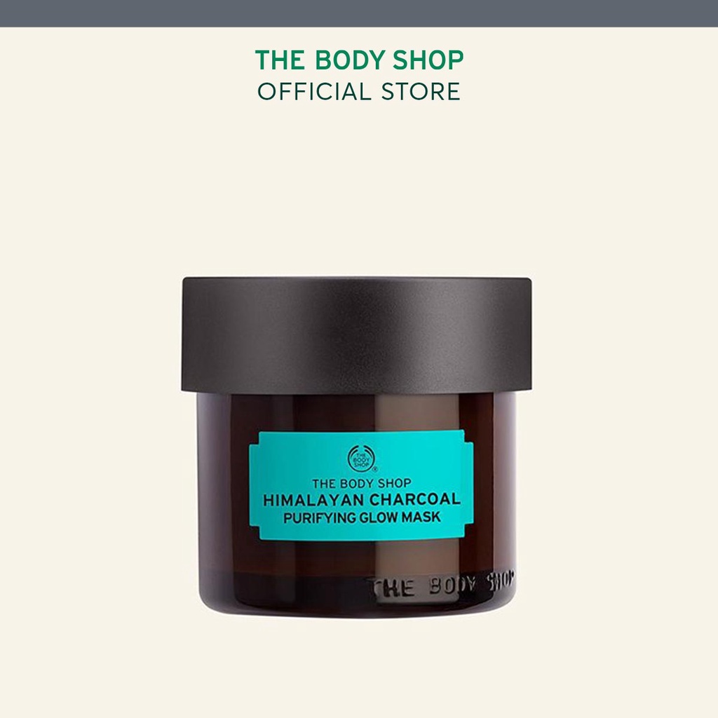 Mặt nạ thải độc da Himalayan Charcoal Purifying Glow Mask The Body Shop 75ml