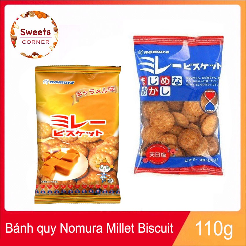 Bánh quy Nomura Mire Biscuits Nhật Bản 130g (4 loại)