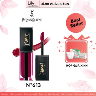 Son Ysl Water Stain phiên bản 2021 Son YSL Rouge Pur Couture The Slim_YSL Slim Hàng Chính Hãng