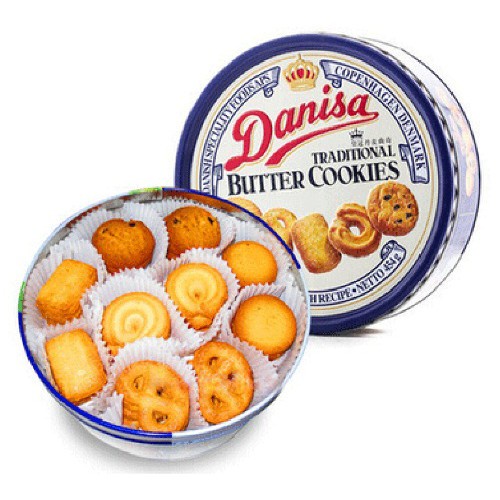 Bánh quy bơ Danisa hộp thiếc 200G