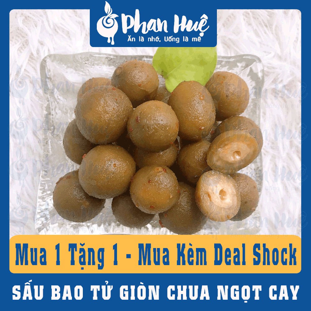 Ô mai xí muội sấu bao tử giòn chua ngọt cay Phan Huệ đặc biệt, sấu non miền Bắc chọn lọc, đặc sản Hà Nội | BigBuy360 - bigbuy360.vn