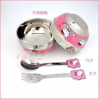 bộ bát doremon + hello kitty