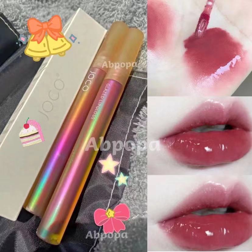 [Hàng mới về] Son bóng trang điểm ẩm mượt 3D tiện dụng