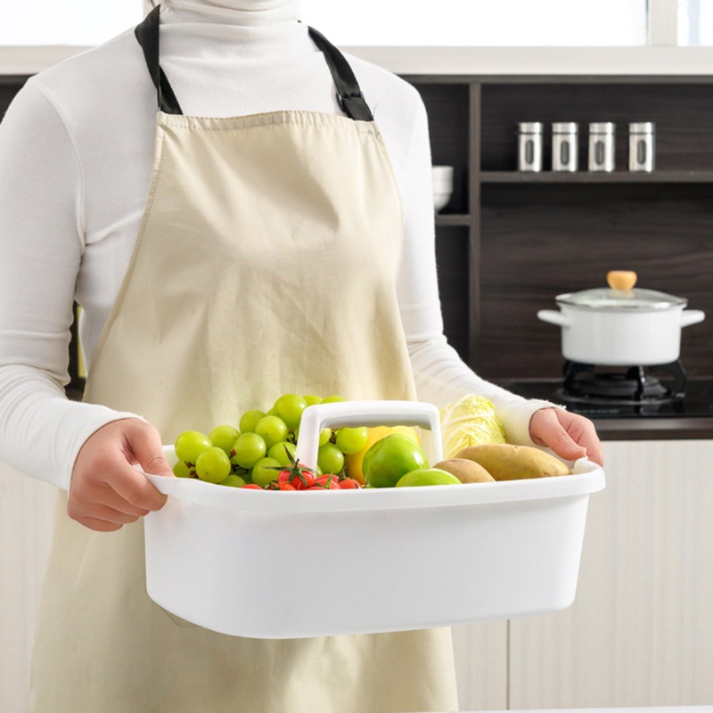 Giỏ đựng đồ giặt có tay cầm tiện dụng cho nhà bếp/ nhà tắm