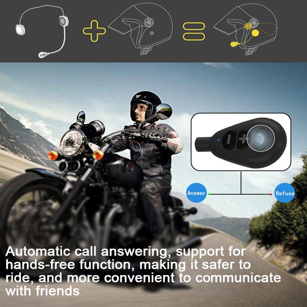 BEBETTERM Bộ Tai Nghe Không Dây Gắn Mũ Bảo Hiểm Chuyên Dụng