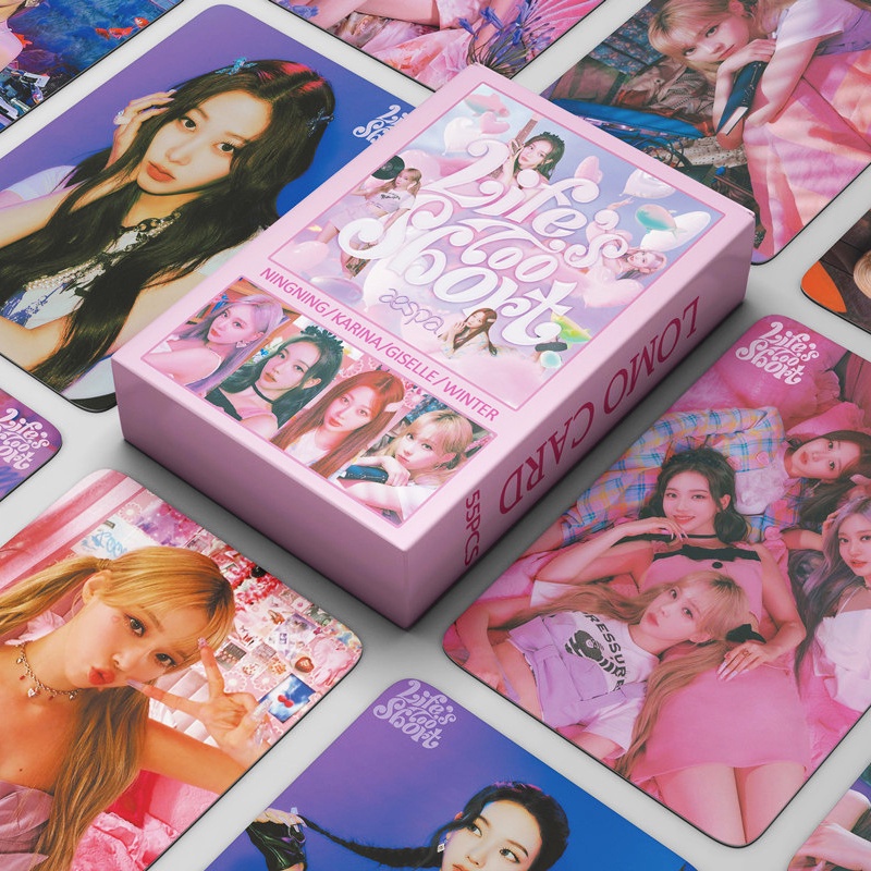 Hộp 55 Ảnh LOMO Card Aespa 2022